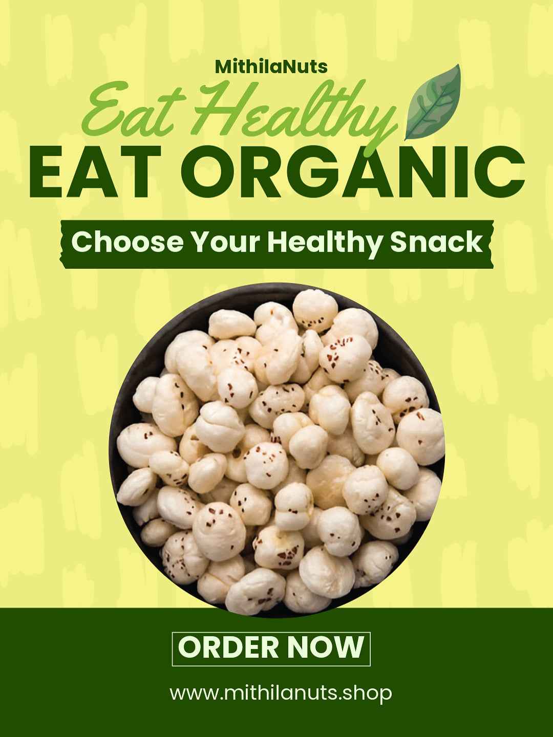 Premium Makhana (pack of 2 -100g)